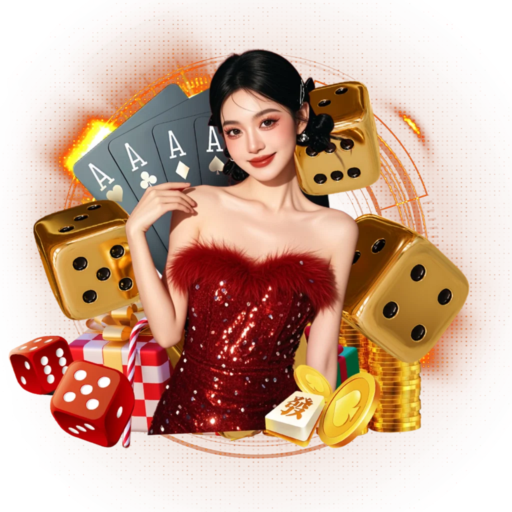 Kyat365 Myanmar promotion with roulette and poker chips